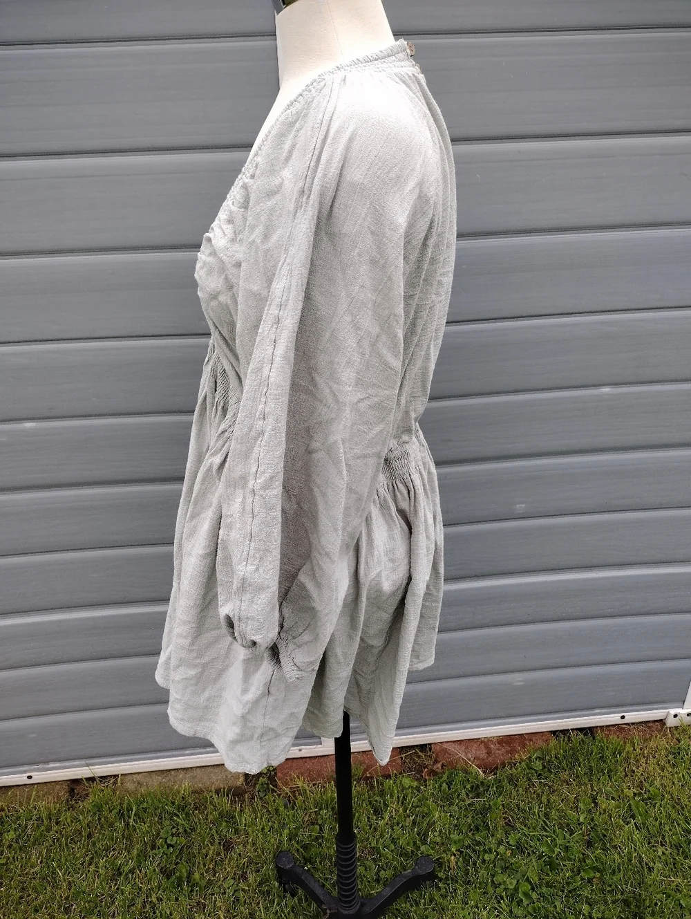 Free People For the moment mini dress Size Large pockets NWOT